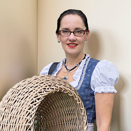 Rattan-Deko von Liudmyla Demchenko